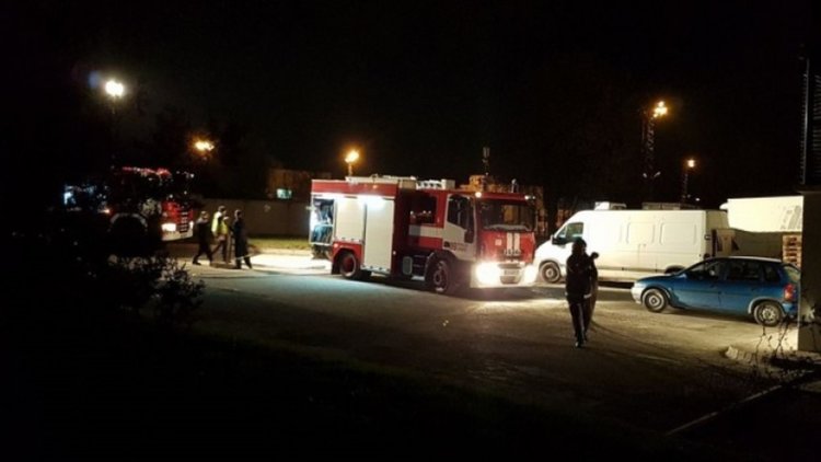 Три микробуса горяха в столичния ж.к. "Обеля"