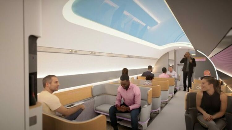 Virgin Hyperloop показа как ще се пътува с 1078 км/ч