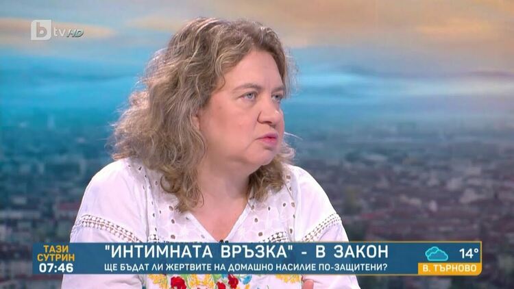 Доц. Киселова: Проблем е да има срок в определението за интимна връзка