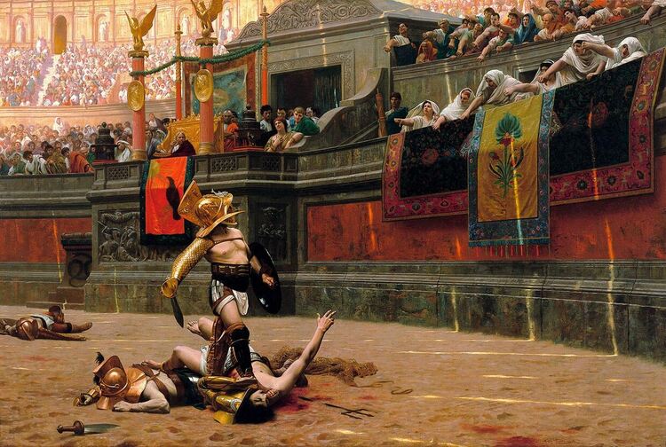 Древна справедливост и Жените-гладиатори на Рим по VIASAT HISTORY 