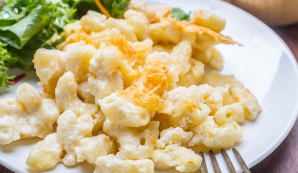 Макарони с извара