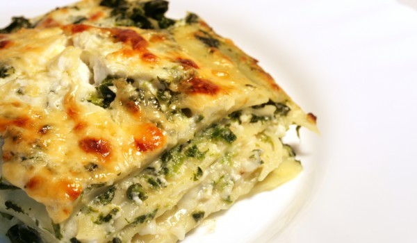 Лазаня с моркови и праз