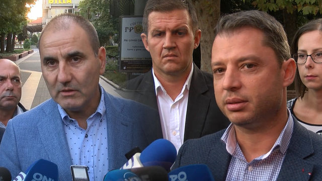 Цветан Цветанов и Делян Добрев в Хасково